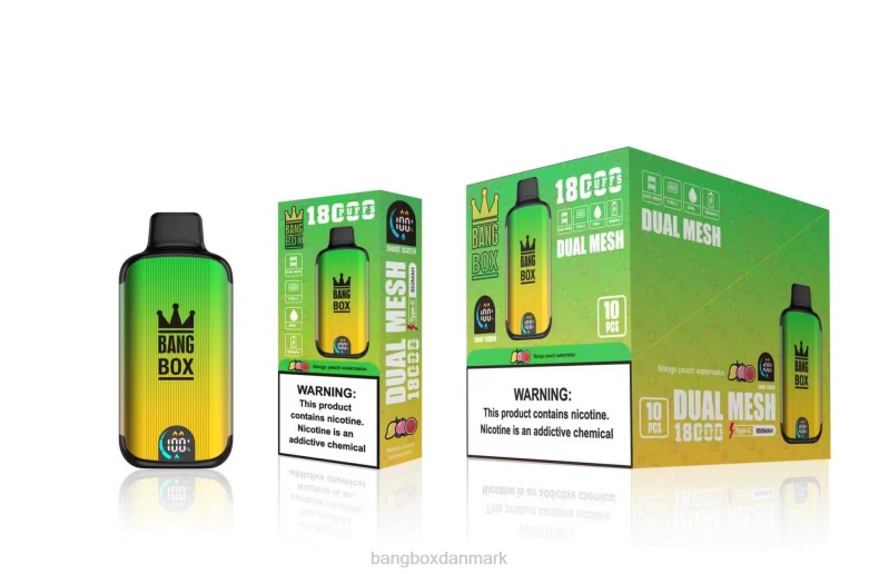 Bang Box Vape - Bang Box 18000 pust mango fersken vandmelon HHLX89