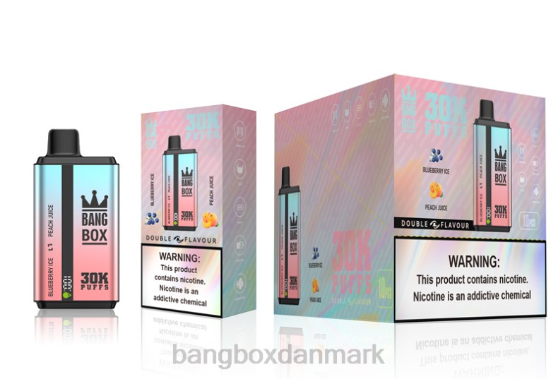 Bang Box Vape Reddit - Bang Box 30000 pust dobbelt smag blåbæris & ferskenjuice HHLX63