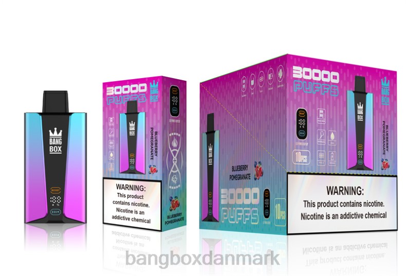 Bang Box Danmark - Bang Box 30000 pust smart skærm blåbær pomgerante HHLX80