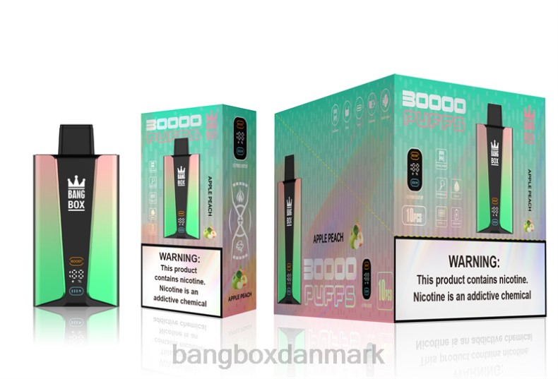 Bang Box Vape Reddit - Bang Box 30000 pust smart skærm æble fersken HHLX83