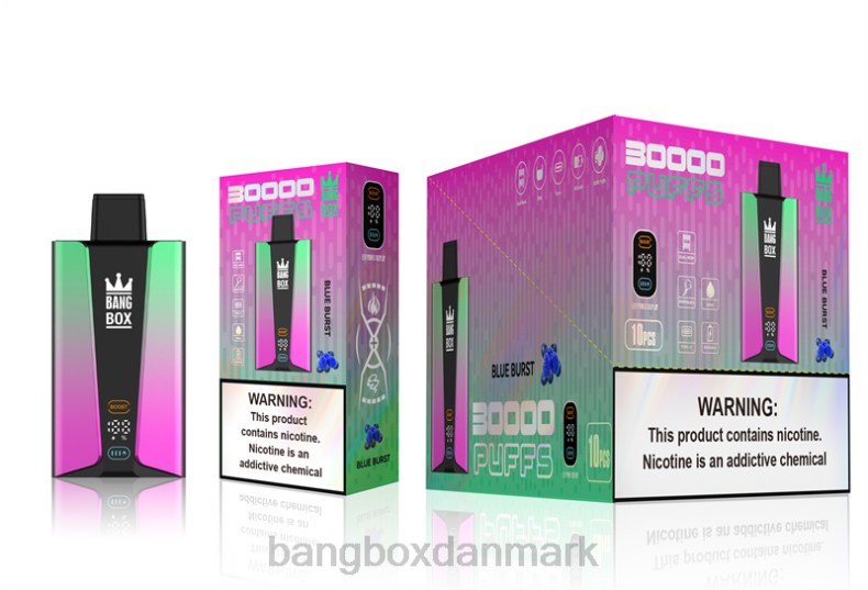 Vape Bang Box - Bang Box 30000 pust smart skærm blåt udbrud HHLX82