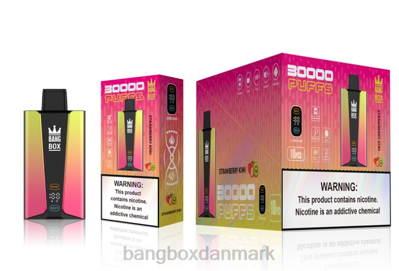 Vape Bang Box - Bang Box 30000 pust smart skærm jordbær kiwi HHLX74