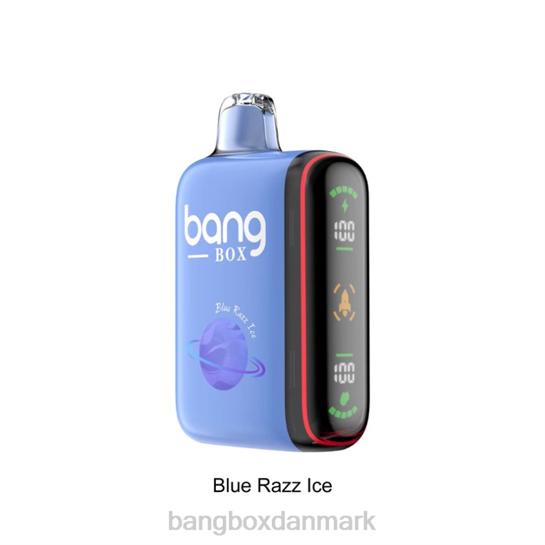 Vape Bang Box - Bang Box 9000-18000 pust intelligent power display blå razz is HHLX26