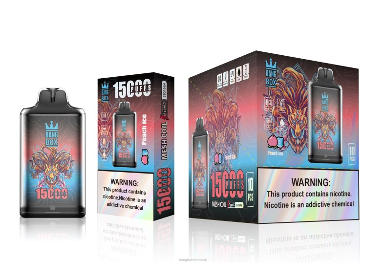 Vape Bang Box - Bang Box s1-15000 pust fersken is HHLX102