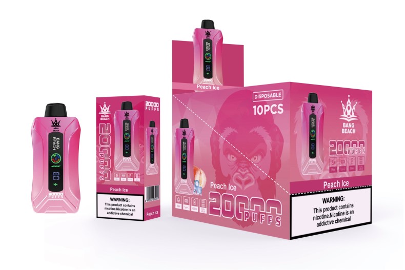 Bang Box Vape - Bang Beach 20000 pust smart screen vape fersken is HHLX9