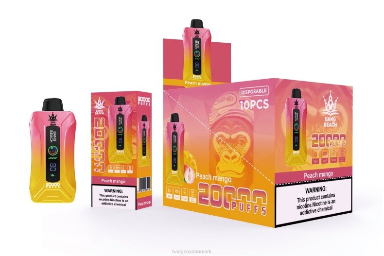 Vape Bang Box - Bang Beach 20000 pust smart screen vape fersken mango HHLX2