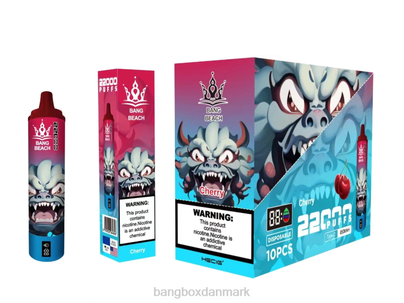 Bang Box Vape - Bang Beach 22000 pust smart skærm kirsebær HHLX17